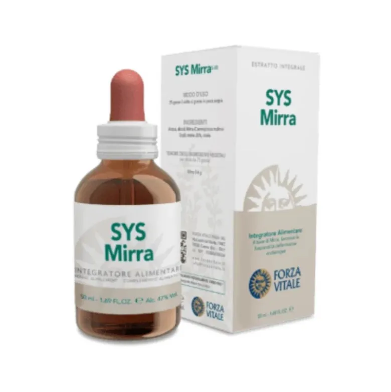 Forza Vitale Sys Mirra Gocce Integratore Alimentare 50 ml