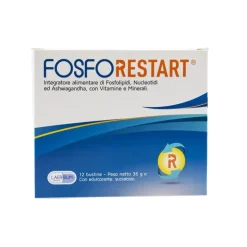 Fosforestart integratore per energia e concentrazione 12 bustine da 3 g