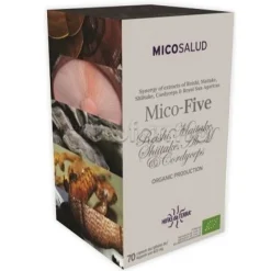 Freeland Mico-Five Immuno Integratore Funghi Medicinali per Difese Immunitarie 70 Capsule