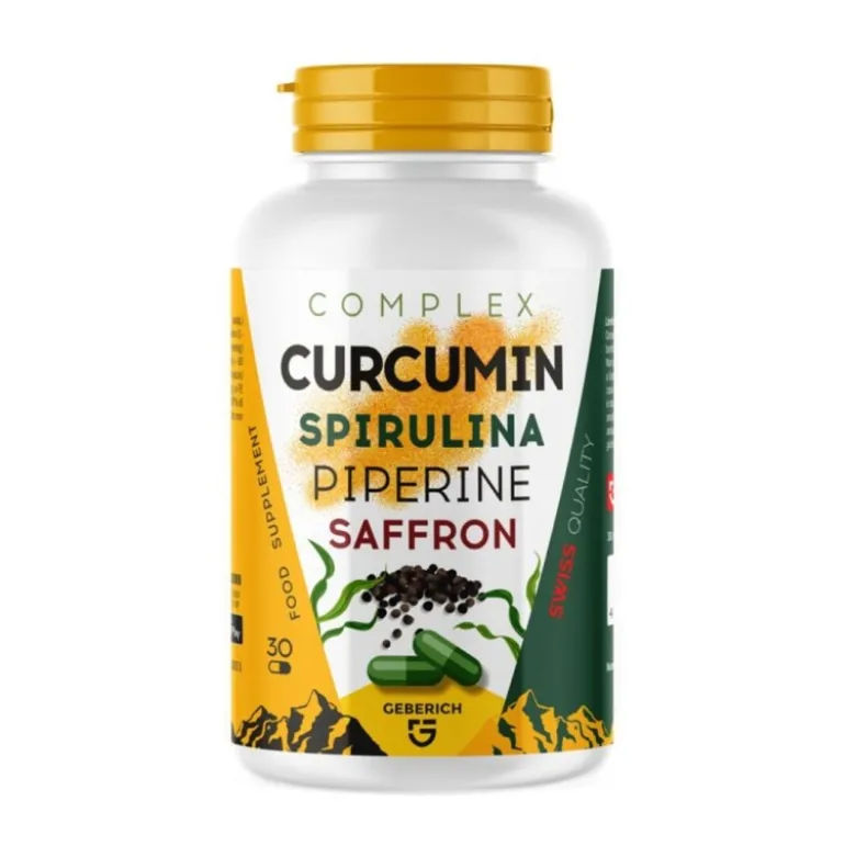 Geberich Curcuma Complex Integratore per il Benessere Generale 30 Capsule