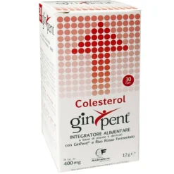GinPent Colesterol Integratore per Colesterolo 120 Capsule
