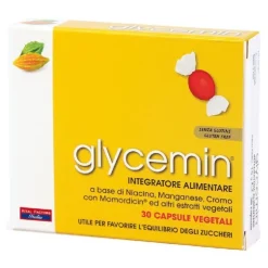 Glycemin per Controllo Metabolismo Zuccheri 30 Capsule