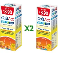 Gola ACT Spray Forte Emolliente e Lenitivo per Gola + CONFEZIONE OMAGGIO