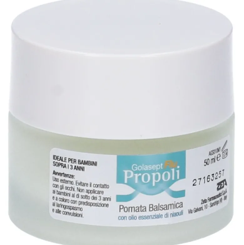 Golasept Propoli Pomata Balsamica con Oli Essenziali Benessere Respiratorio 50ml