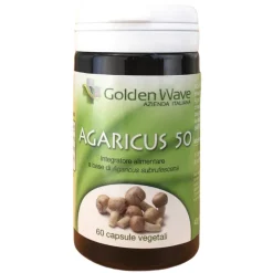 Golden Wave Agaricus 50 per il Metabolismo 60 Capsule