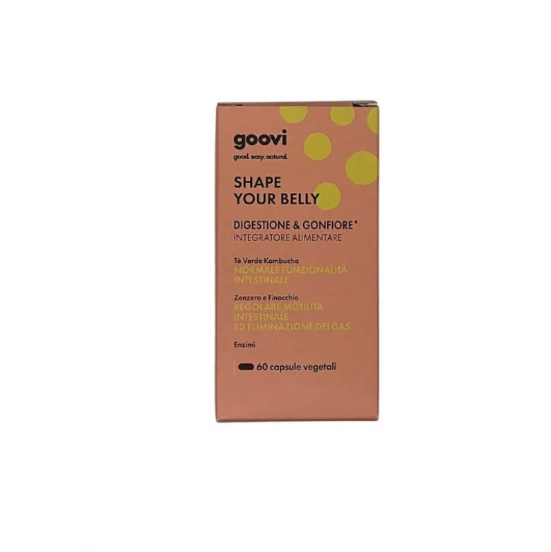 Goovi Shape Your Belly Integratore Digestione e Gonfiore 60 Compresse