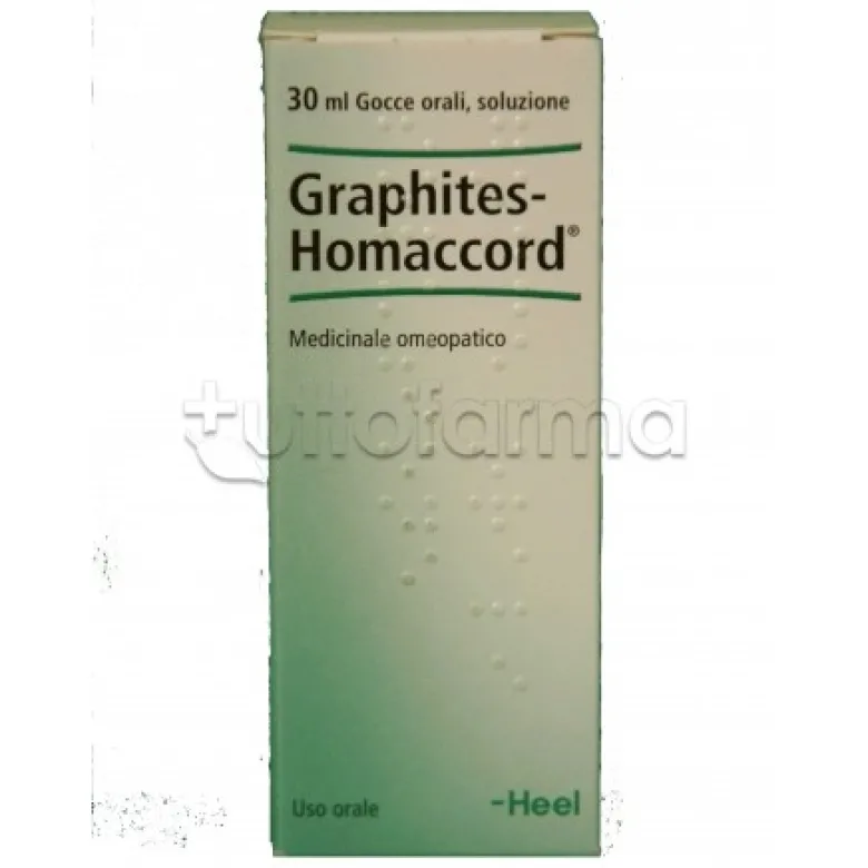 Graphites Homaccord Heel Guna Gocce Omeopatiche 30ml