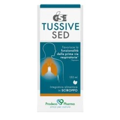 GSE Tussive Sed Sciroppo Vie Respiratorie e Fludità Bronchiale 150ml