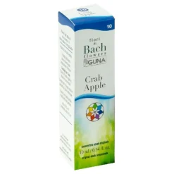 Guna Crab Apple Fiori di Bach Rimedio per Accettazione Di Sé Gocce 10ml