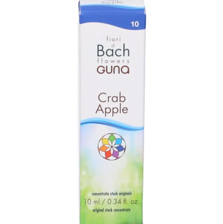 Guna Crab Apple Fiori di Bach Rimedio per Accettazione Di Sé Gocce 10ml