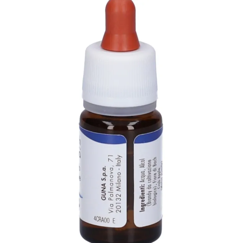 Guna Crab Apple Fiori di Bach Rimedio per Accettazione Di Sé Gocce 10ml