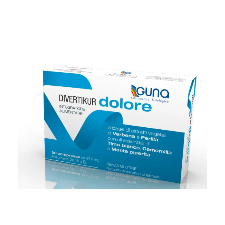 Guna Divertikur Dolore Integratore per Diverticoli 30 Compresse