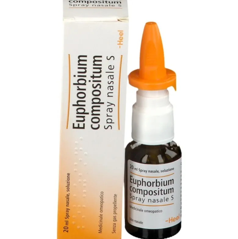 Guna Euphorbium Compositum Heel Spray Nasale Omeopatico per Sinusite 20ml