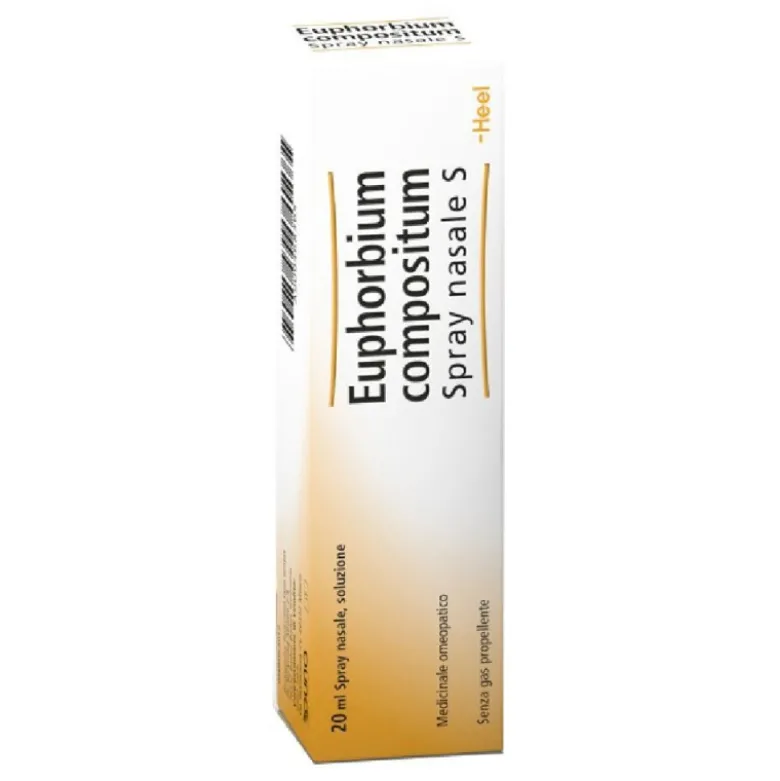 Guna Euphorbium Compositum Heel Spray Nasale Omeopatico per Sinusite 20ml