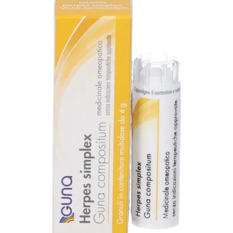 Guna Herpes Simplex Compositum Granuli Omeopatici Tubo 4g