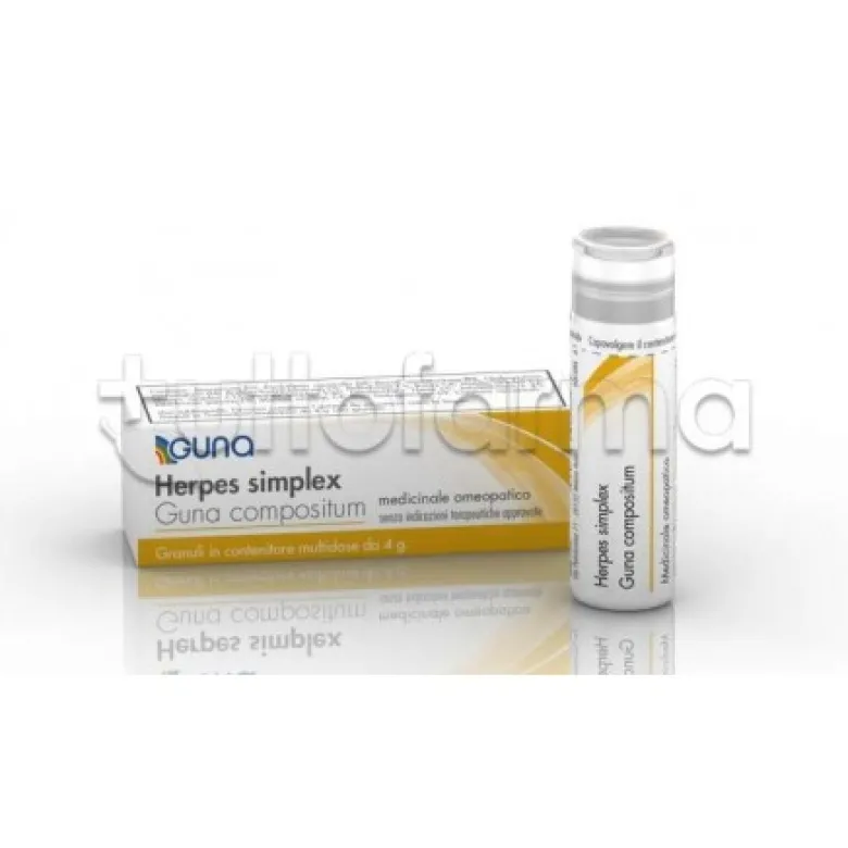 Guna Herpes Simplex Compositum Granuli Omeopatici Tubo 4g