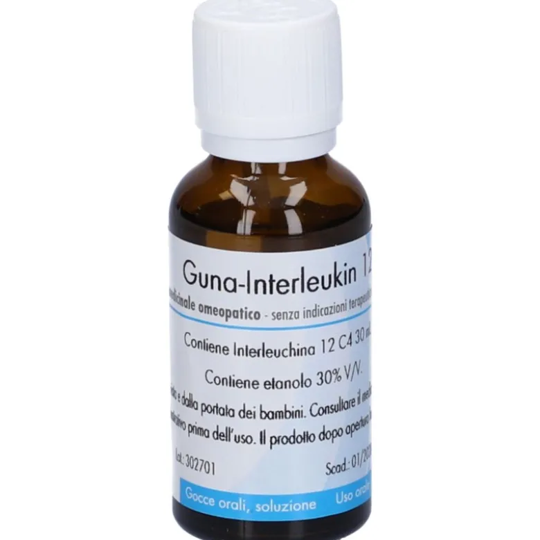 Guna Interleukin 12 C4 Gocce Omeopatiche 30ml