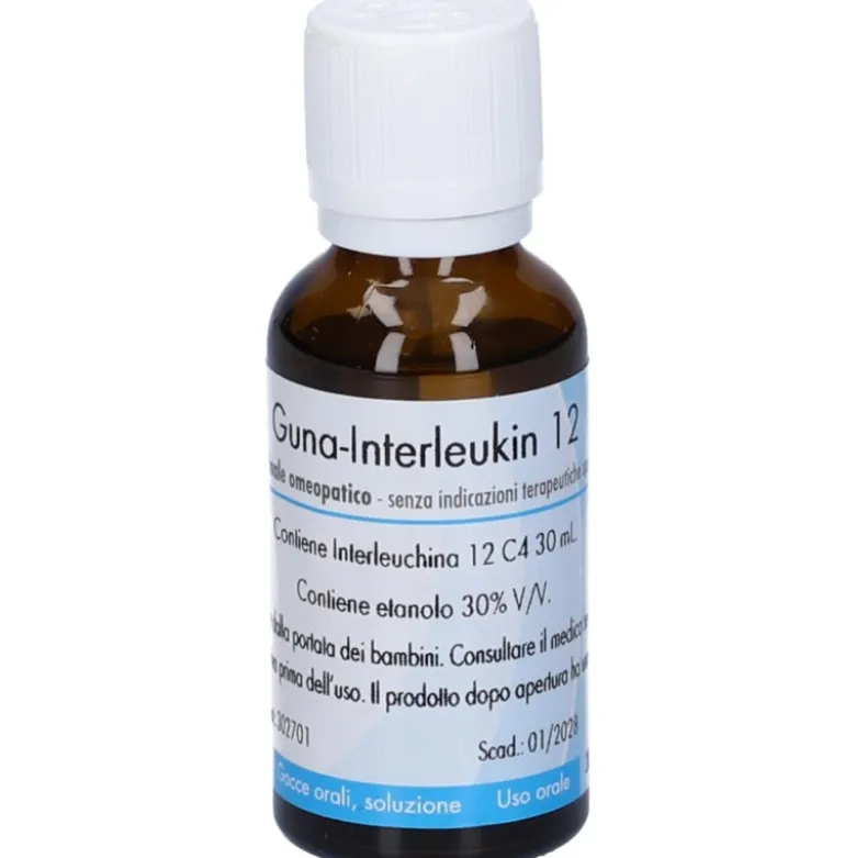 Guna Interleukin 12 C4 Gocce Omeopatiche 30ml