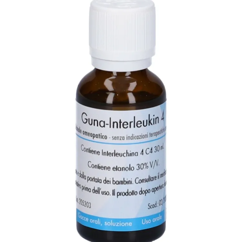 Guna Interleukin 4 C4 Gocce Omeopatiche 30ml