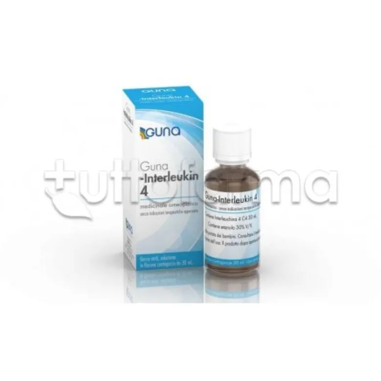 Guna Interleukin 4 C4 Gocce Omeopatiche 30ml