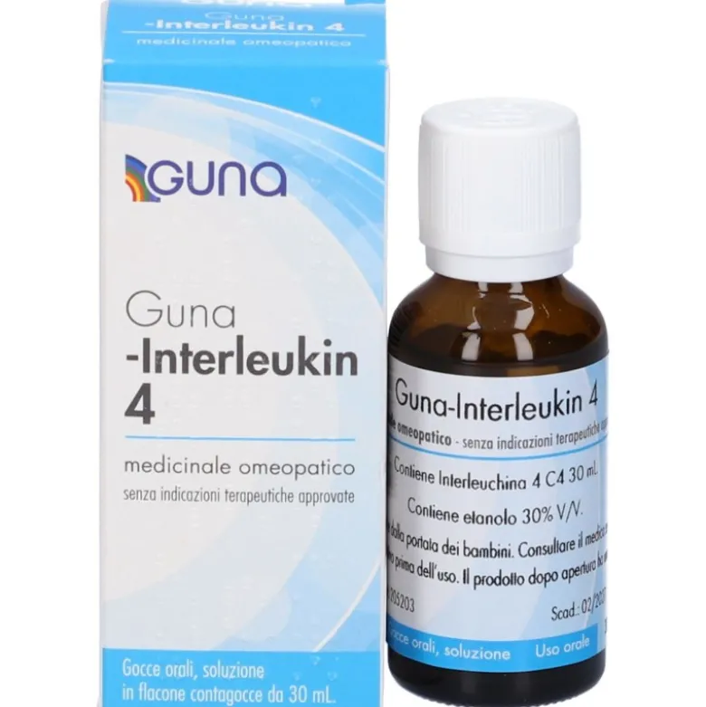 Guna Interleukin 4 C4 Gocce Omeopatiche 30ml