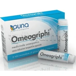 Guna Omeogriphi per Influenza e Raffreddore 1g 6 Tubi Dose