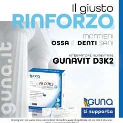GunaVit D3K2 Integratore di Vitamina D e Vitamina K 30 Bustine