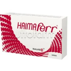 Haimaferr integratore di ferro per energia e globuli rossi 30 capsule