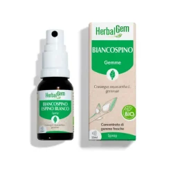 Herbalgem Biancospino Gemmoderivato Macerato Biologico Spray 15 ml