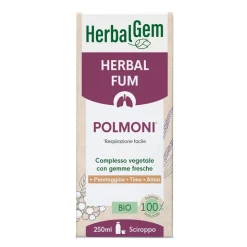 Herbalgem Herbal Fum sciroppo per benessere respiratorio 250ml