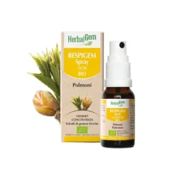 Herbalgem Respigem Spray Biologico Confort delle Vie Respiratorie 15 ml