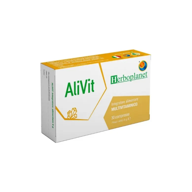 Herboplanet Alivit Integratore Multivitaminico 30 Compresse