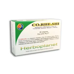 Herboplanet Co Rhe Shi Integratore per Vie Respiratorie 60 Compresse