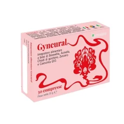 Herboplanet Gyneural Integratore per i Disturbi del Ciclo Mestruale 30 Compresse