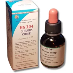 Herboplanet Hs 304 Cornus Compositum Integratore per la Salute Cardiaca 50ml