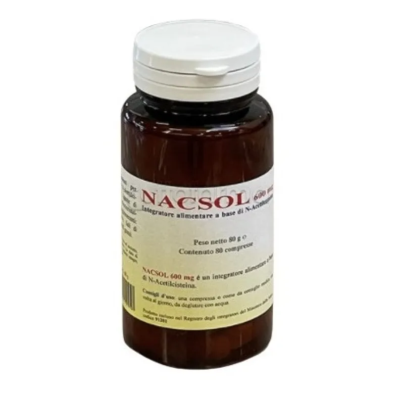 Herboplanet Nacsol Integratore Antiossidante 80 Compresse