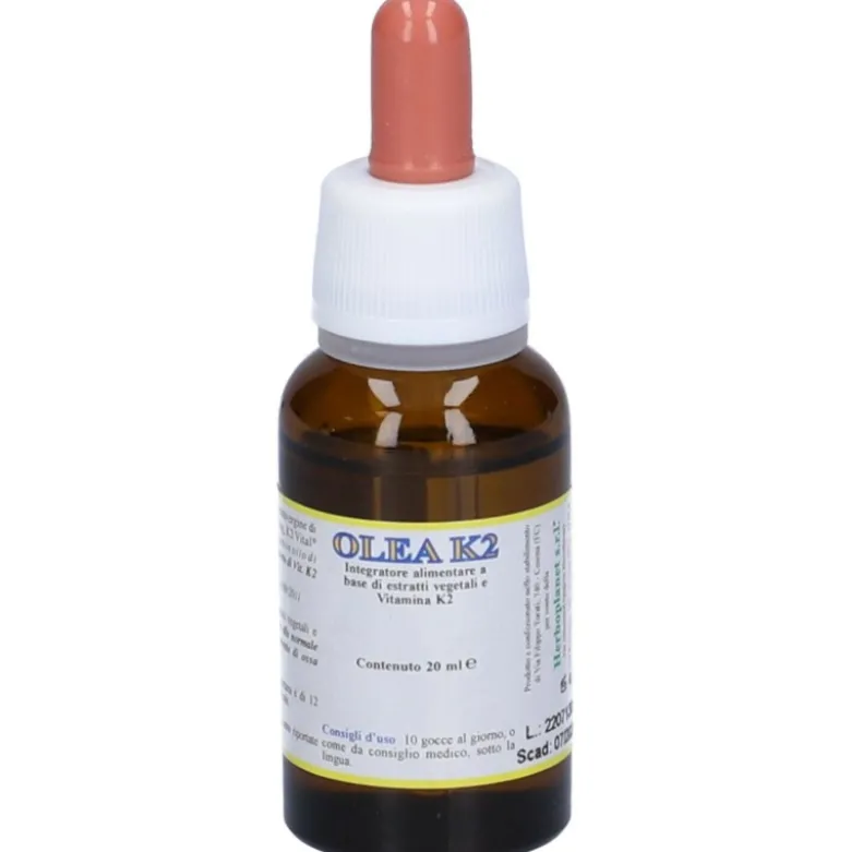 Herboplanet Olea K2 Integratore Vitaminico Gocce 20ml