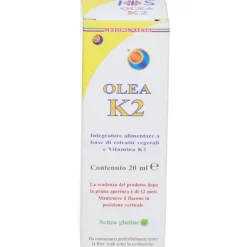 Herboplanet Olea K2 Integratore Vitaminico Gocce 20ml
