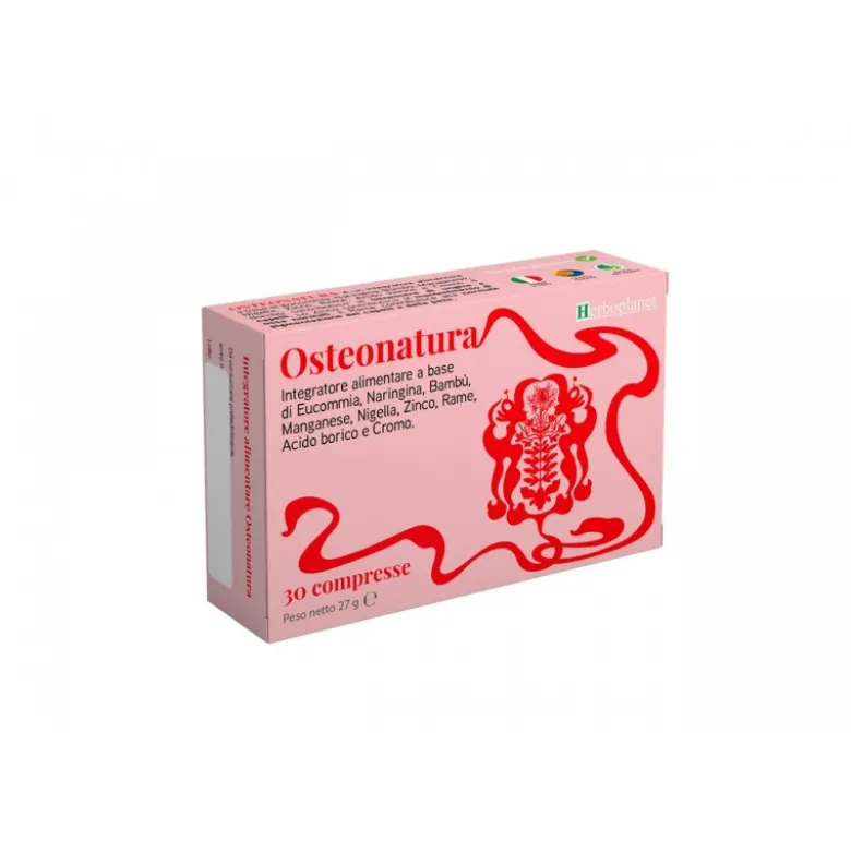 Herboplanet Osteonatura Integratore Unghie e Capelli 30 Compresse
