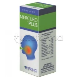 Hering Mercuro Plus Spray Orale Omeopatico per Gola e Tonsille 30ml