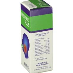 Hering Mercuro Plus Spray Orale Omeopatico per Gola e Tonsille 30ml