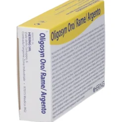 Hering Oligosyn Oro Rame Argento Oligoelementi 15 Fiale da 2ml