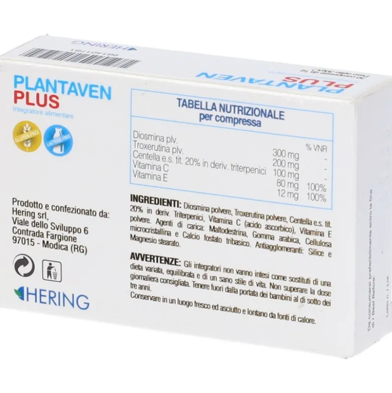 Hering Plantaven Plus Integratore per Microcircolo 30 Compresse
