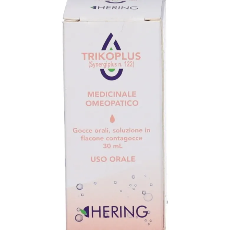 Hering Triko Plus medicinale omeopatico Synergiplus benessere capelli gocce 30ml