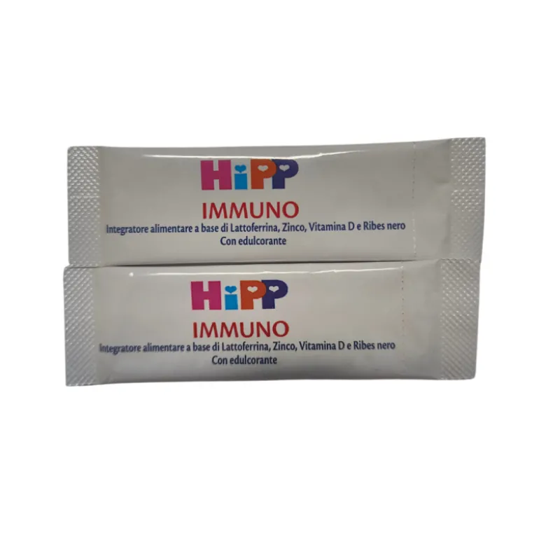 Hipp Immuno Integratore Difese Immunitarie per Bambini 20 Stick