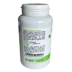 Holos Ferro + Integratore Alimentare con Vitamina C e Acido Folico 100 Capsule