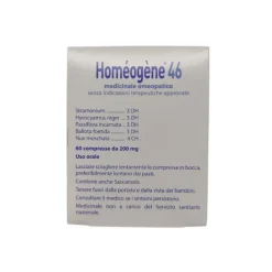 Homeogene 46 Medicinale Omeopatico 60 compresse