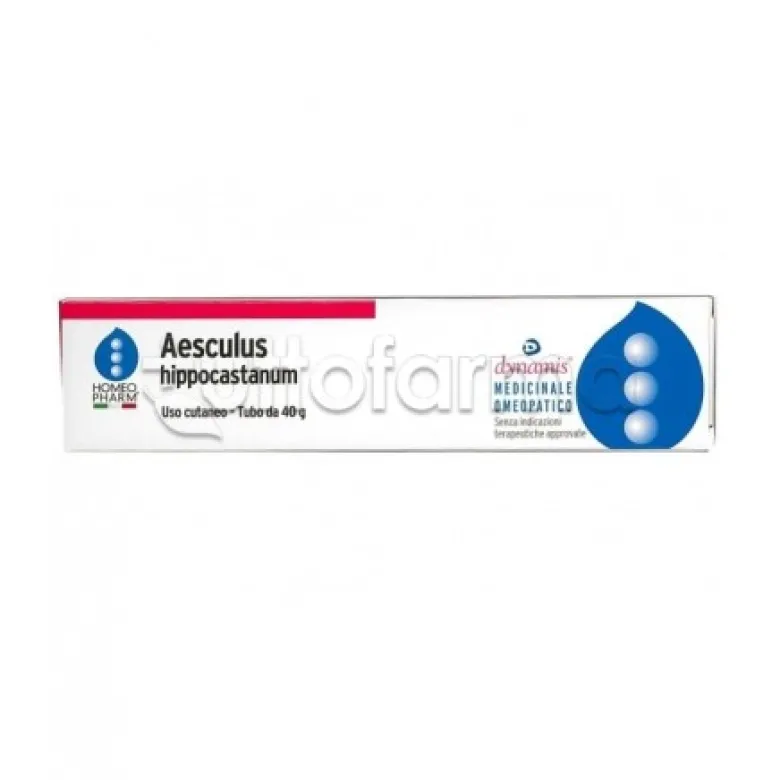 HomeoPharm Aesculus Hippocastanum Unguento Omeopatico Vene Varicose 40g
