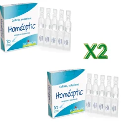 Homeoptic Collirio Monodose - Set Risparmio 2 Confezioni da 10