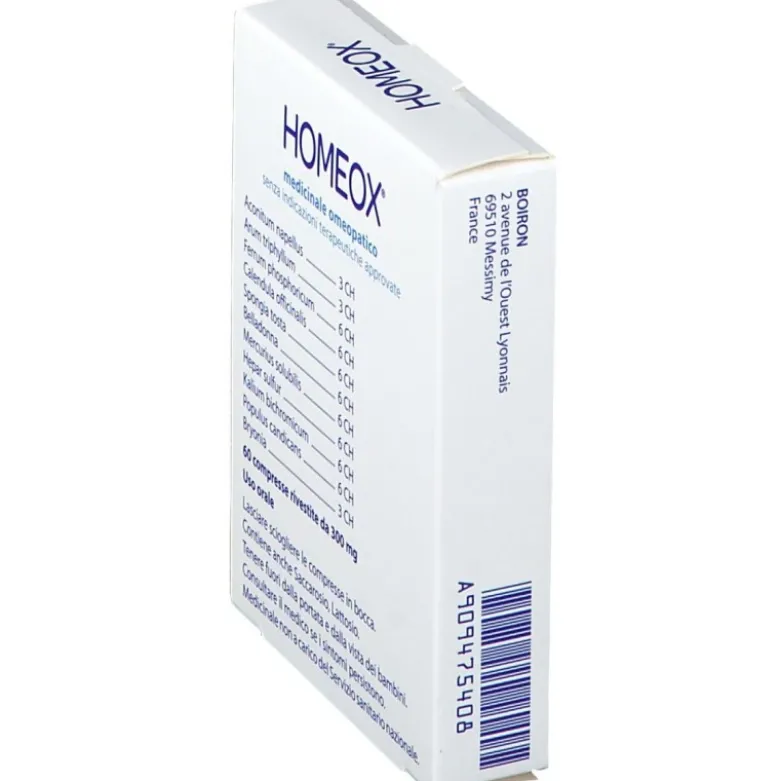 Homeox Medicinale Omeopatico 60 Compresse